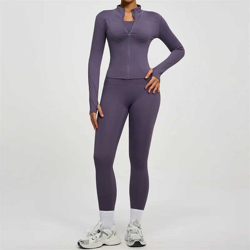 SVEIC Yoga Coat Sports Clothes