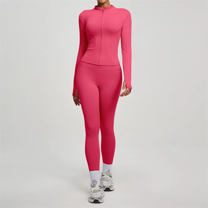 SVEIC Yoga Coat Sports Clothes