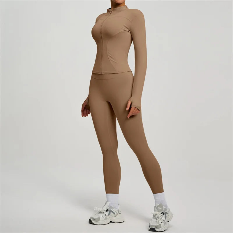SVEIC Yoga Coat Sports Clothes