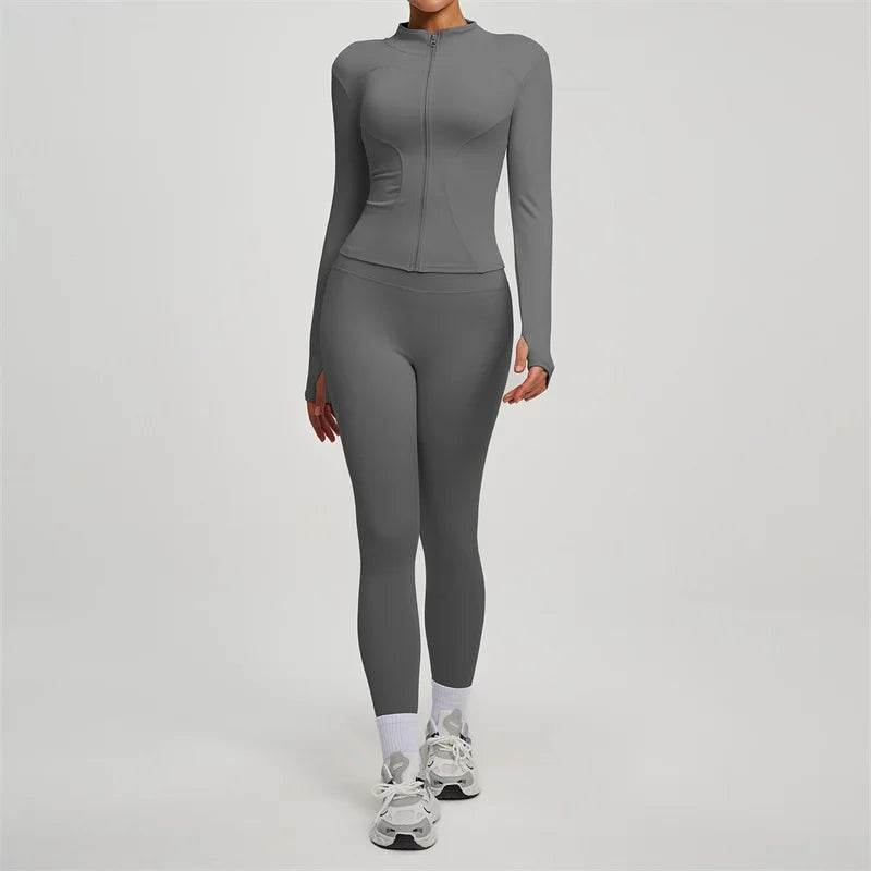 SVEIC Yoga Coat Sports Clothes